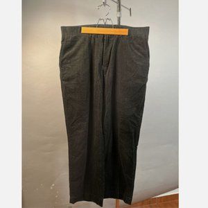 Polo by Ralph Lauren Men's Black Corduroy Classic Fit Pants Trousers 34/30 Retr